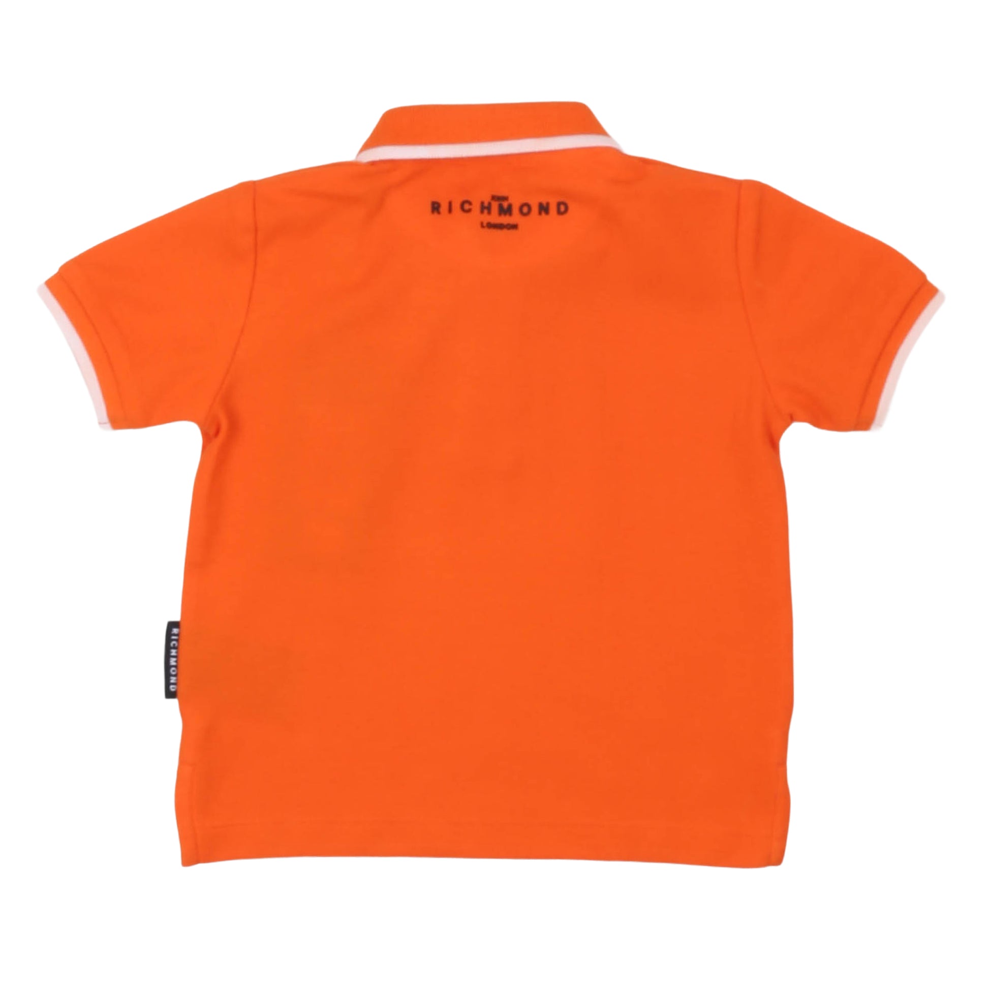 T-shirt polo manica corta bimbo John Richmond - IrisBlu