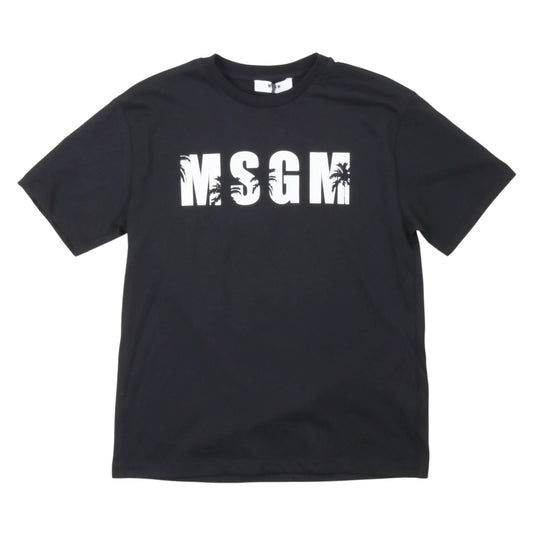 T-shirt bambino manica corta MSGM - IrisBlu