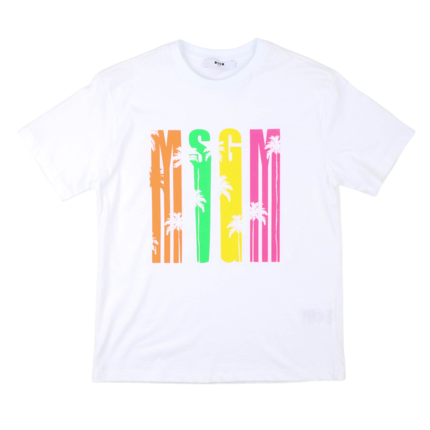 T-shirt bianca Msgm ragazza