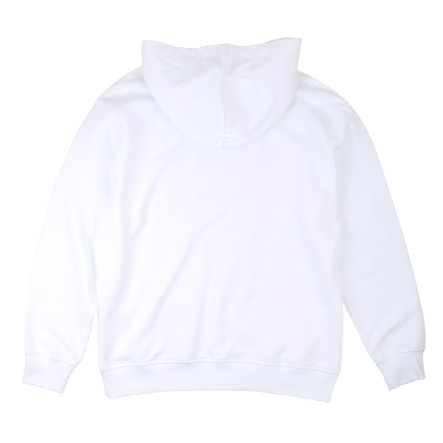 Felpa bianca con cappuccio Msgm