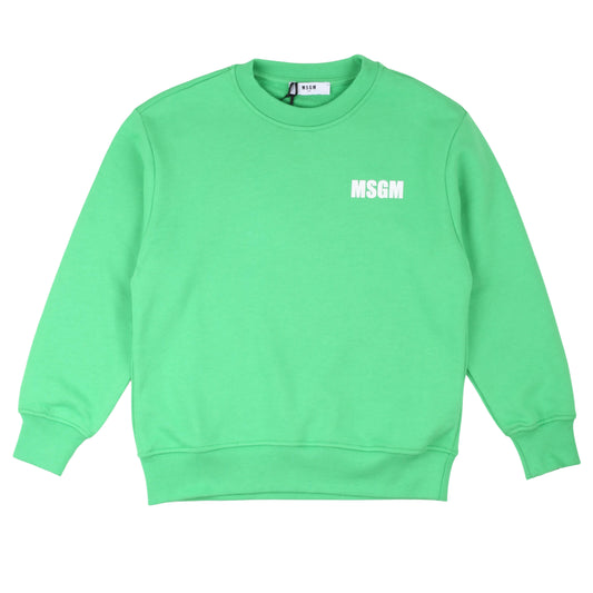 Felpa verde Msgm