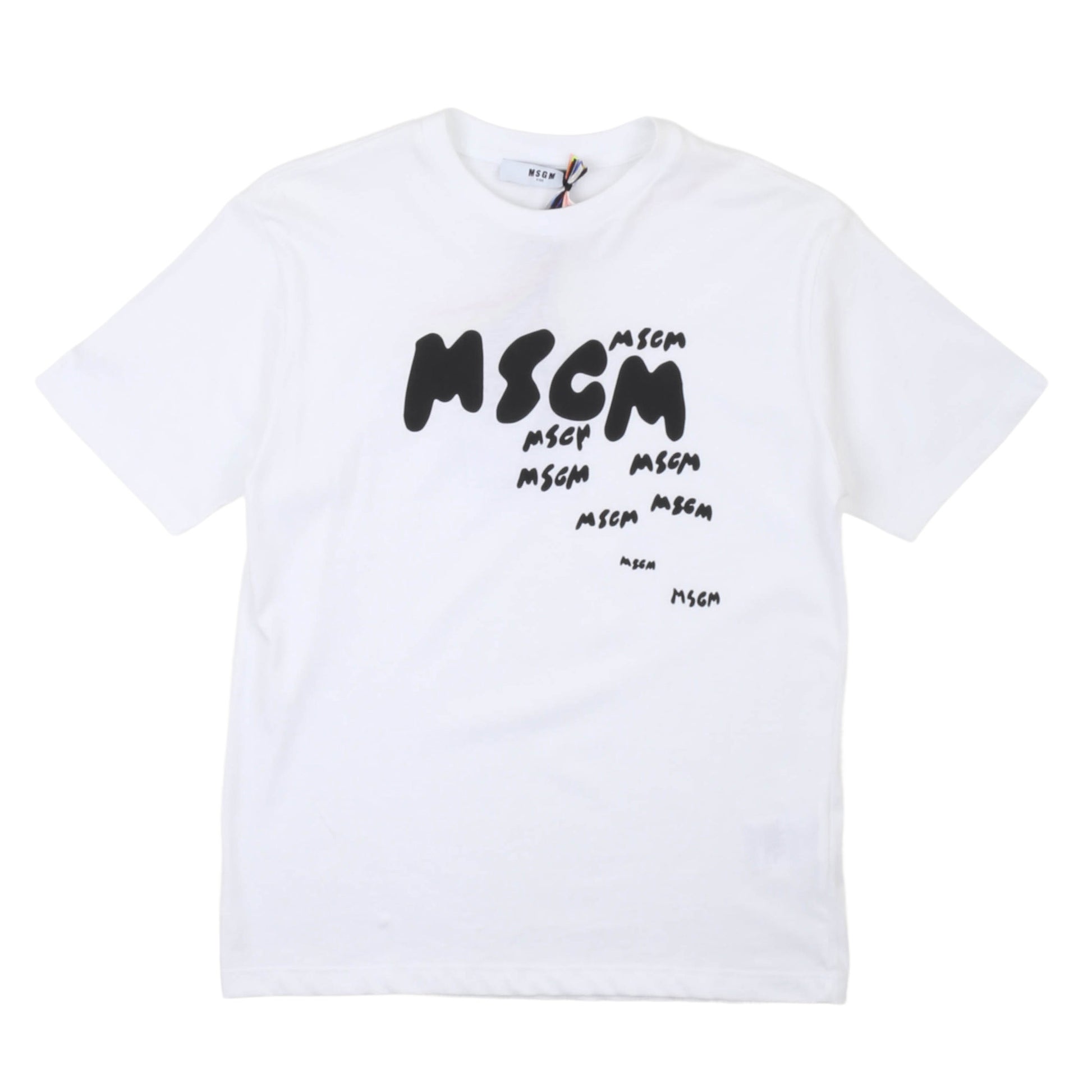 T-shirt bambino manica corta MSGM - IrisBlu