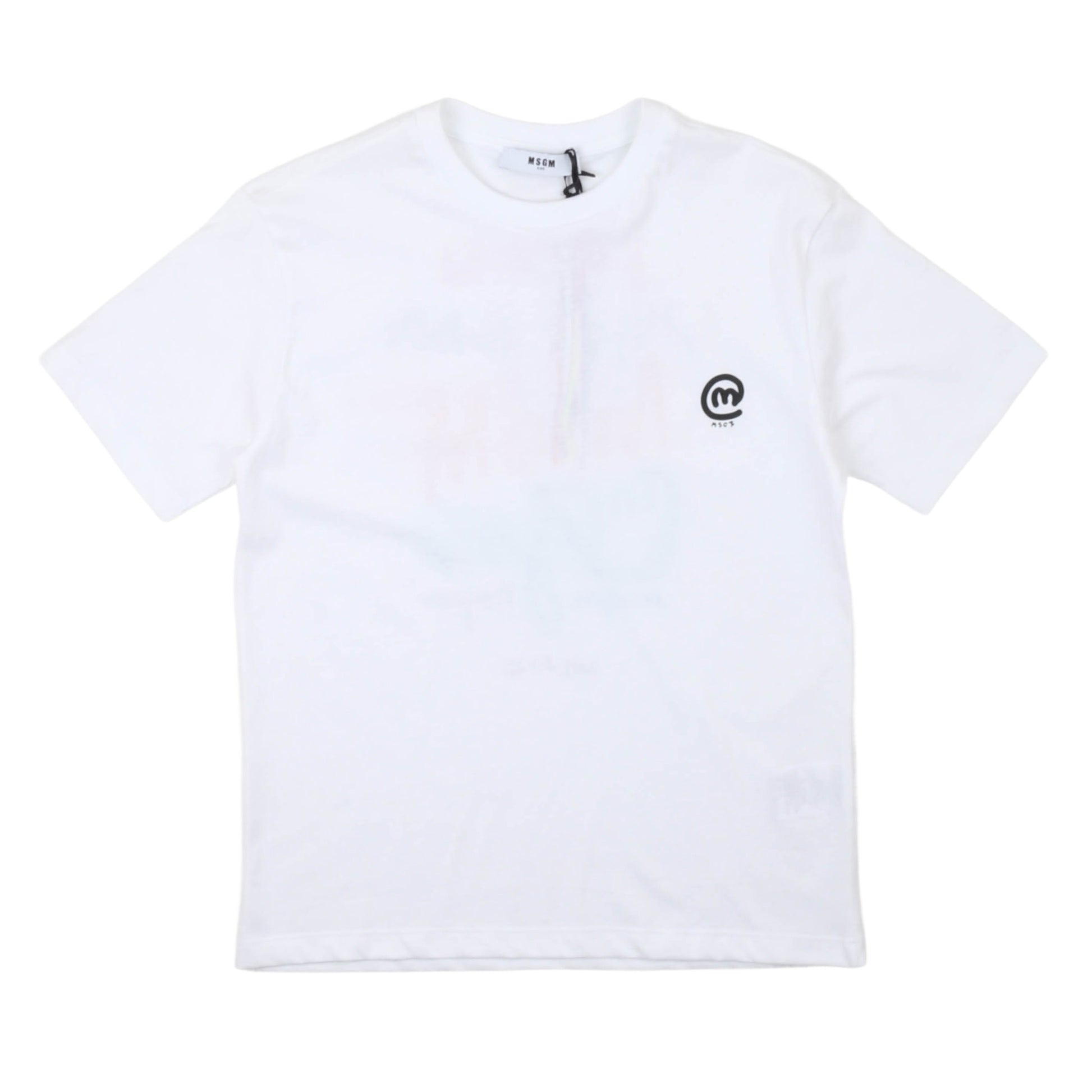 T-shirt bambino manica corta MSGM - IrisBlu