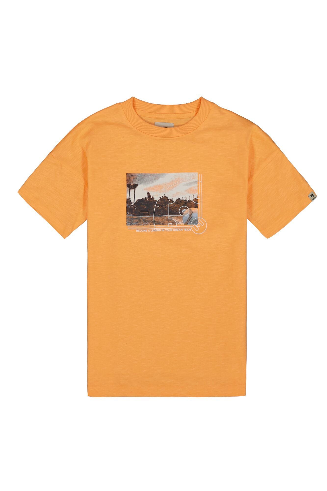 T-shirt ragazzo/a Garcia arancione - IrisBlu