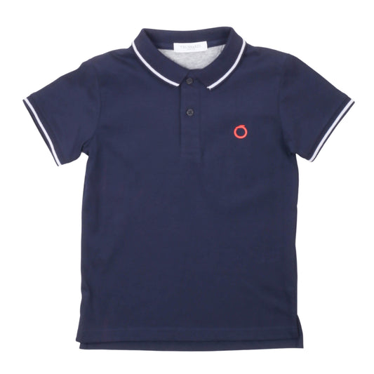 T-shirt polo bambino manica corta Trussardi - IrisBlu