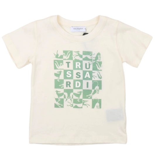 T-shirt manica corta bimbo Trussardi - IrisBlu