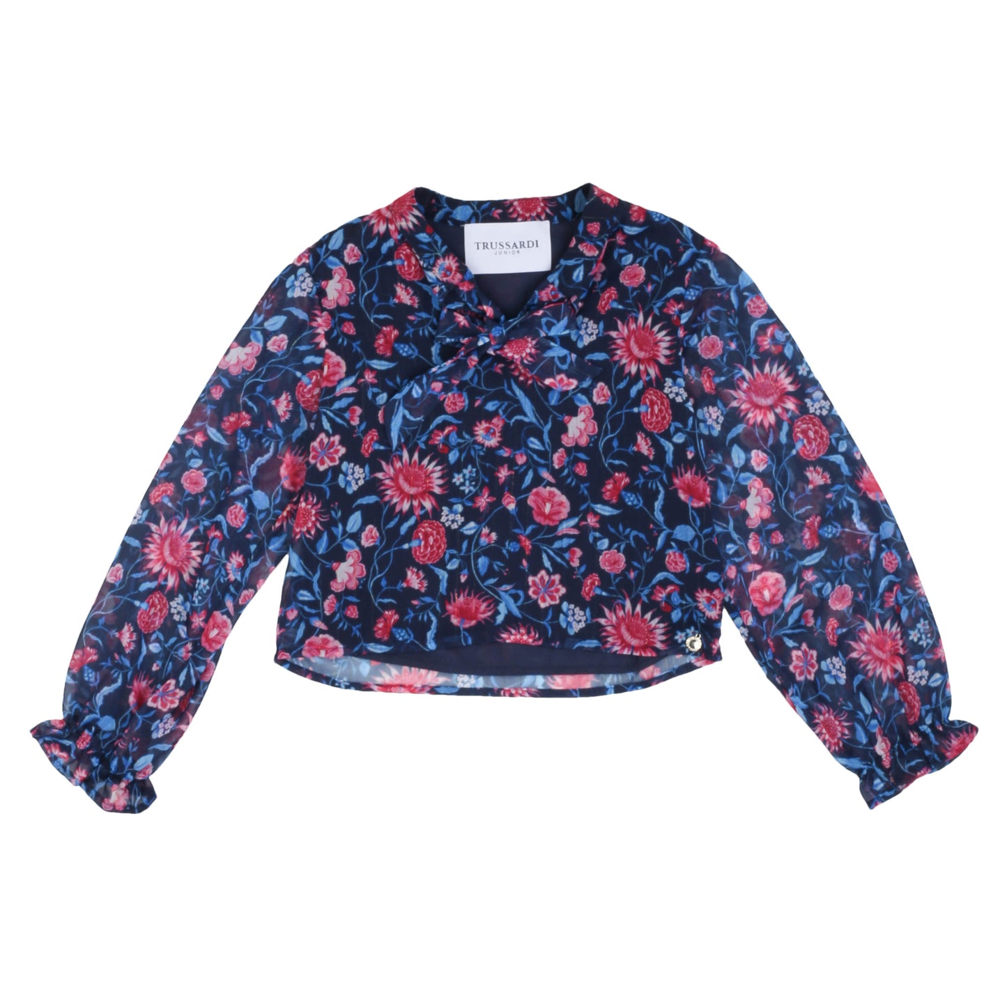 Camicia blouse bimba Trussardi - IrisBlu