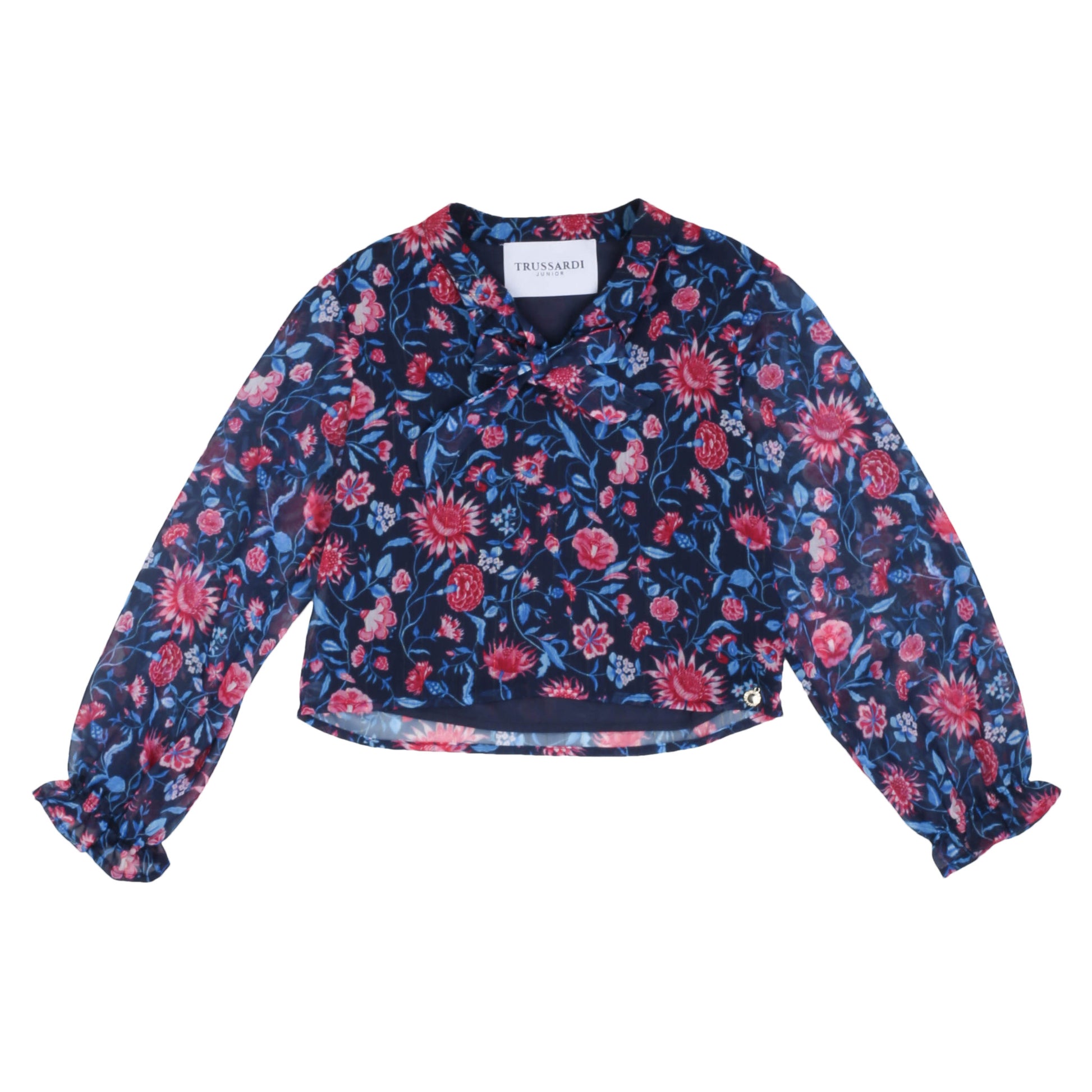 Camicia blouse bimba Trussardi - IrisBlu