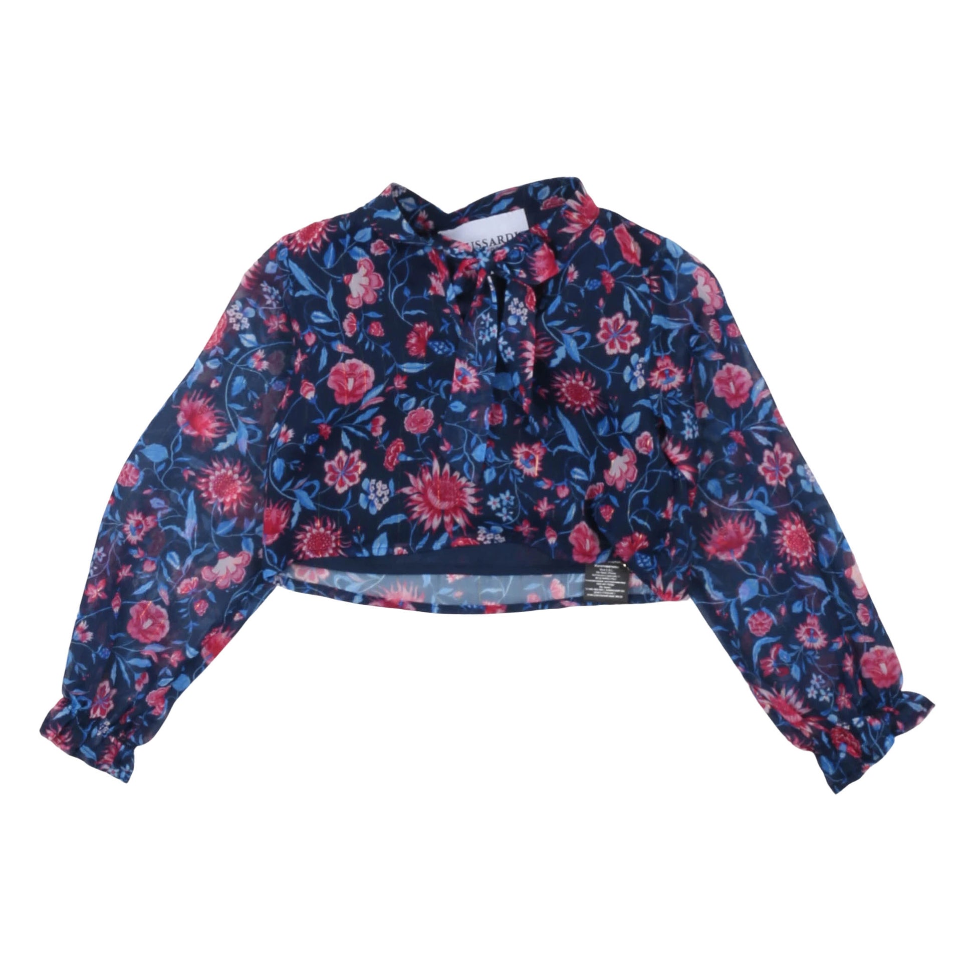 Camicia blouse bimba Trussardi - IrisBlu