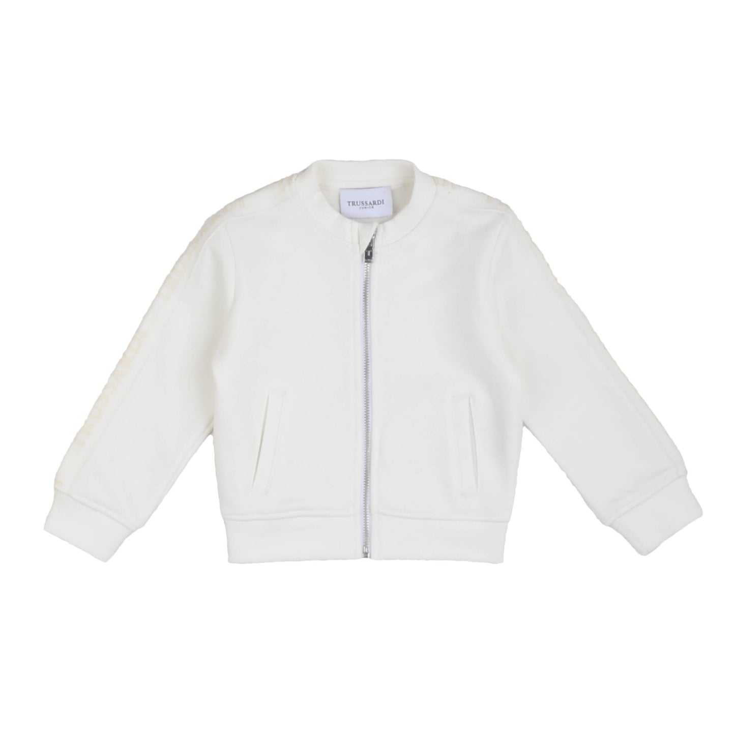 Maglia manica lunga full zip Trussardi - IrisBlu