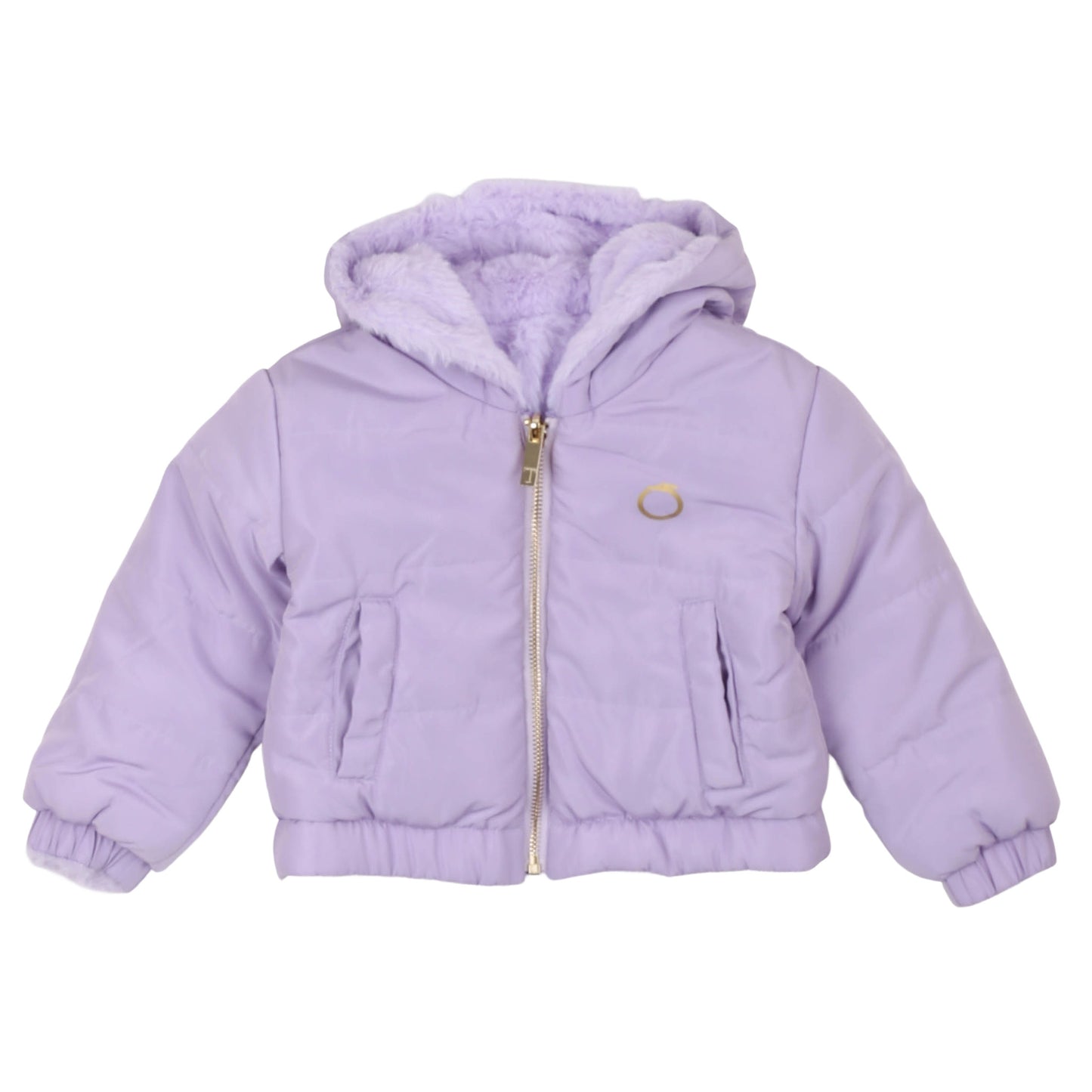 Piumino corto reversibile bimba Trussardi
