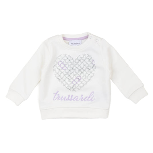 Felpa bambina Trussardi - IrisBlu