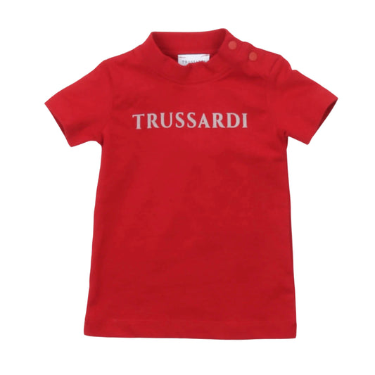T-shirt manica corta neonato Trussardi - IrisBlu