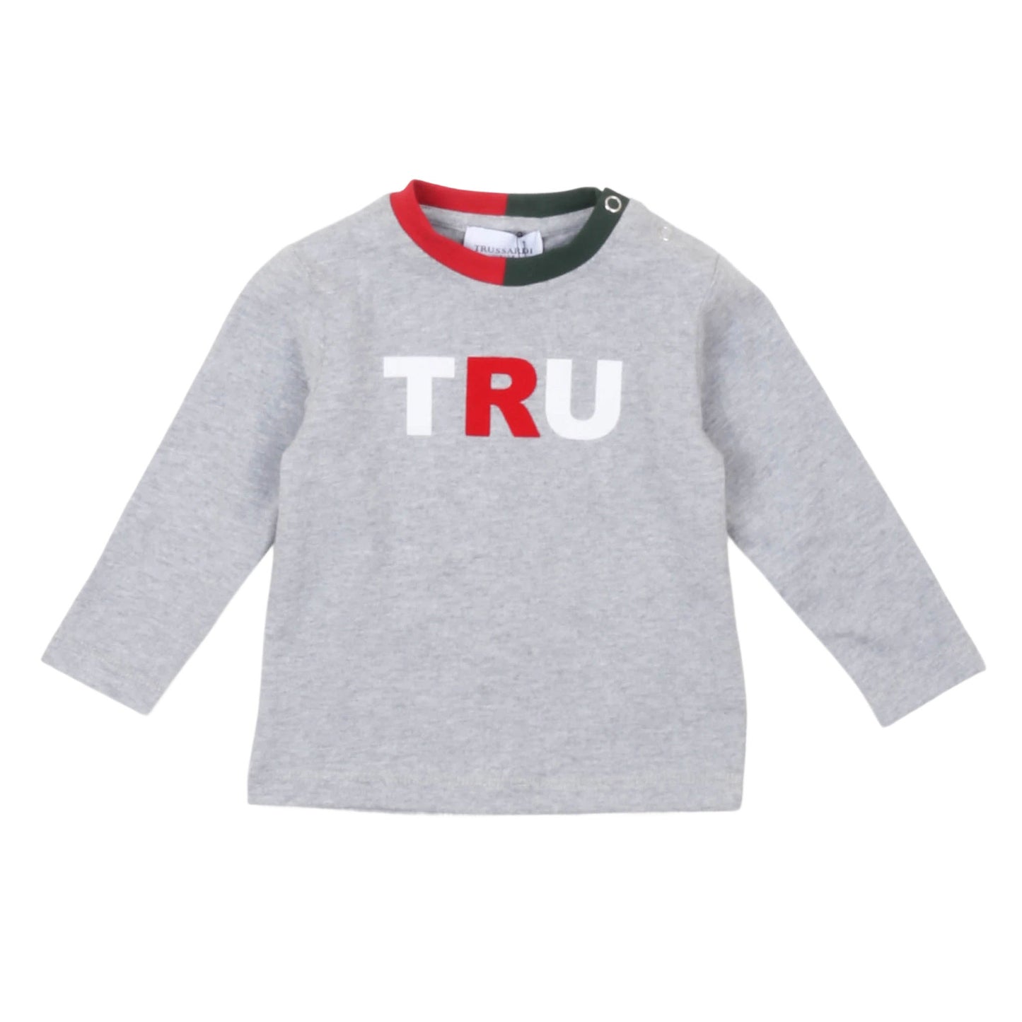 T-shirt manica lunga bimbo Trussardi - IrisBlu