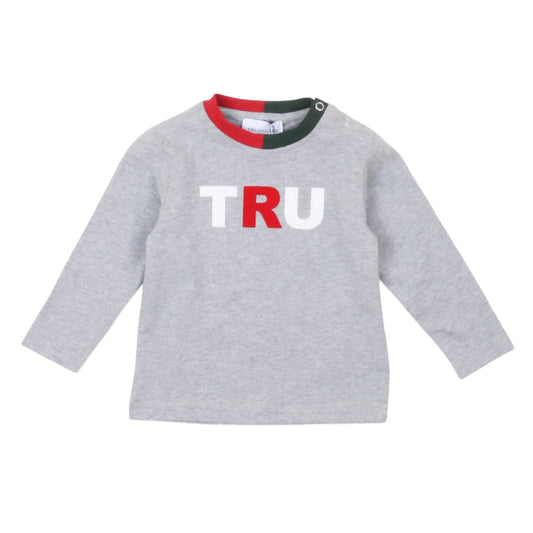 T-shirt manica lunga bimbo Trussardi - IrisBlu