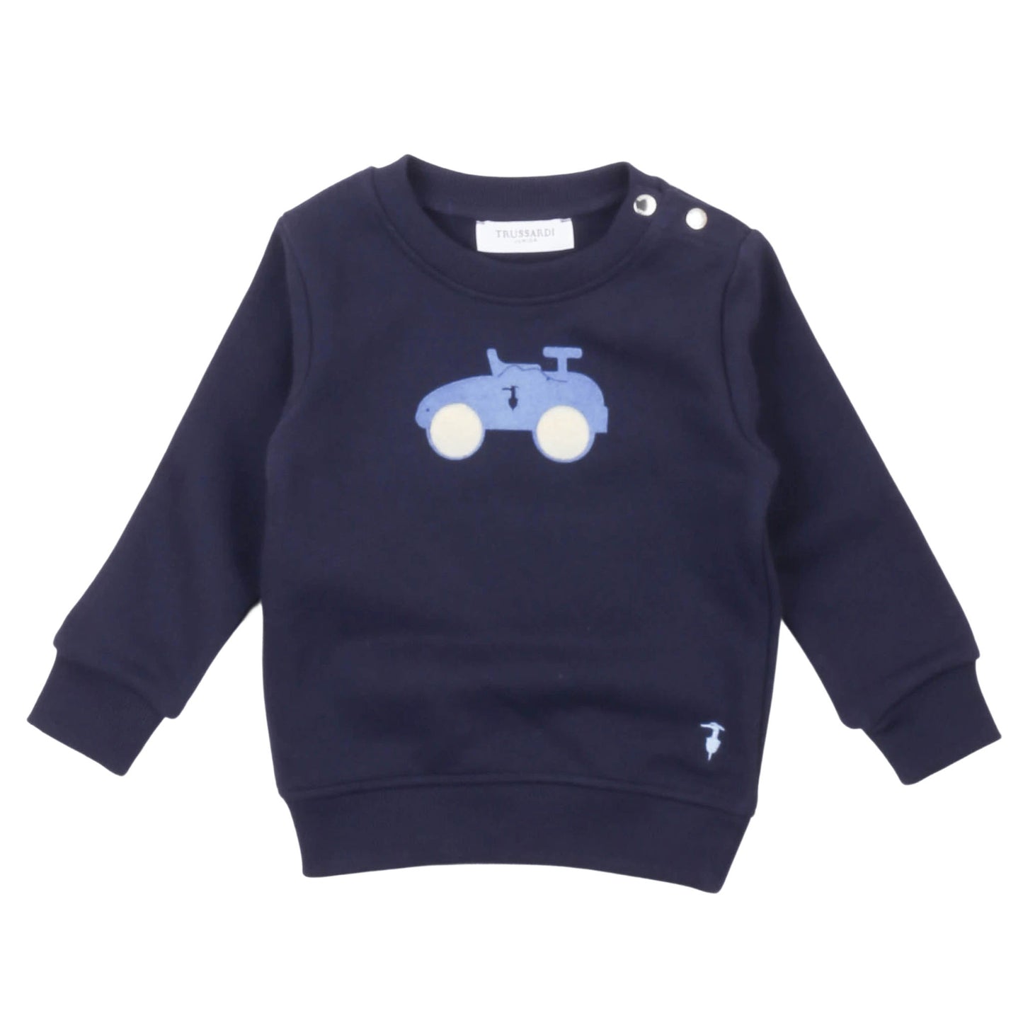 Felpa a girocollo bimbo Trussardi - IrisBlu