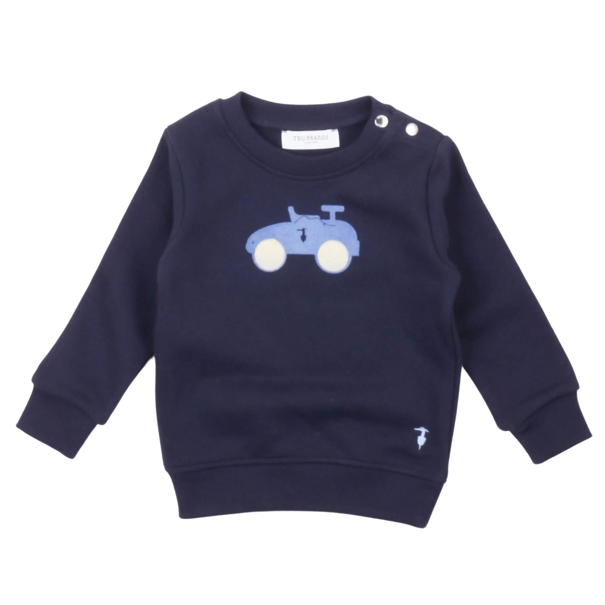 Felpa a girocollo bimbo Trussardi - IrisBlu