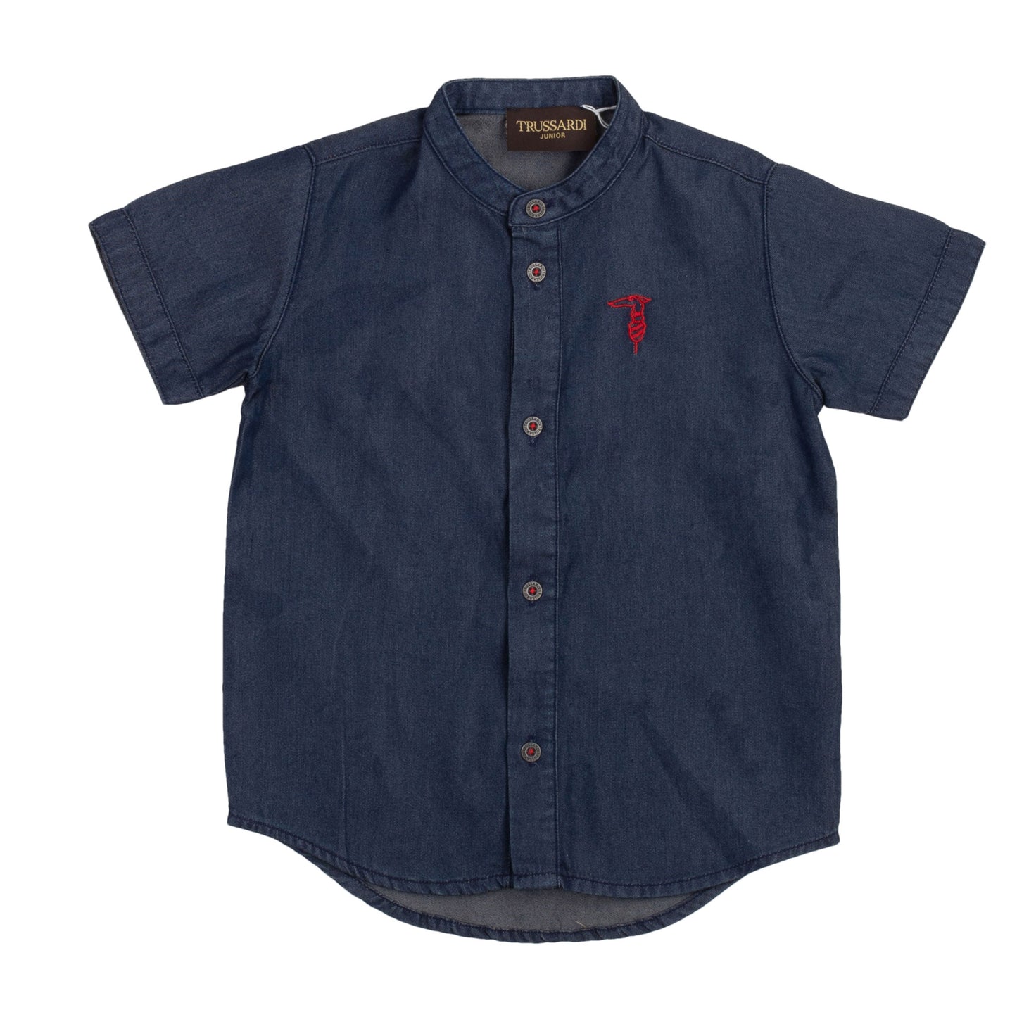 Camicia in jeans bimbo Trussardi - IrisBlu
