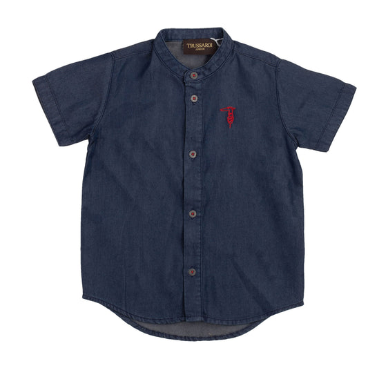 Camicia in jeans bimbo Trussardi