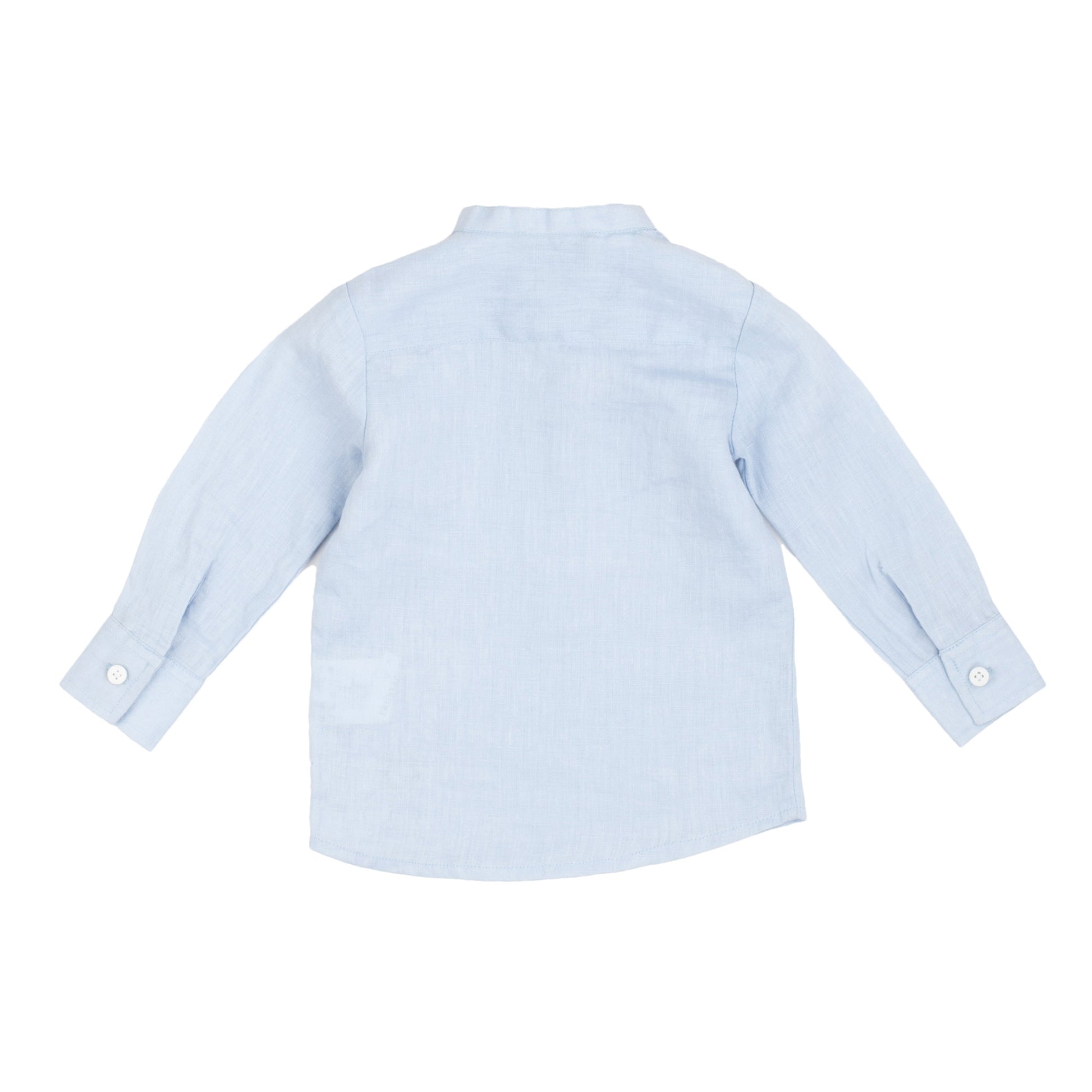 Camicia alla koreana bambino Trussardi - IrisBlu