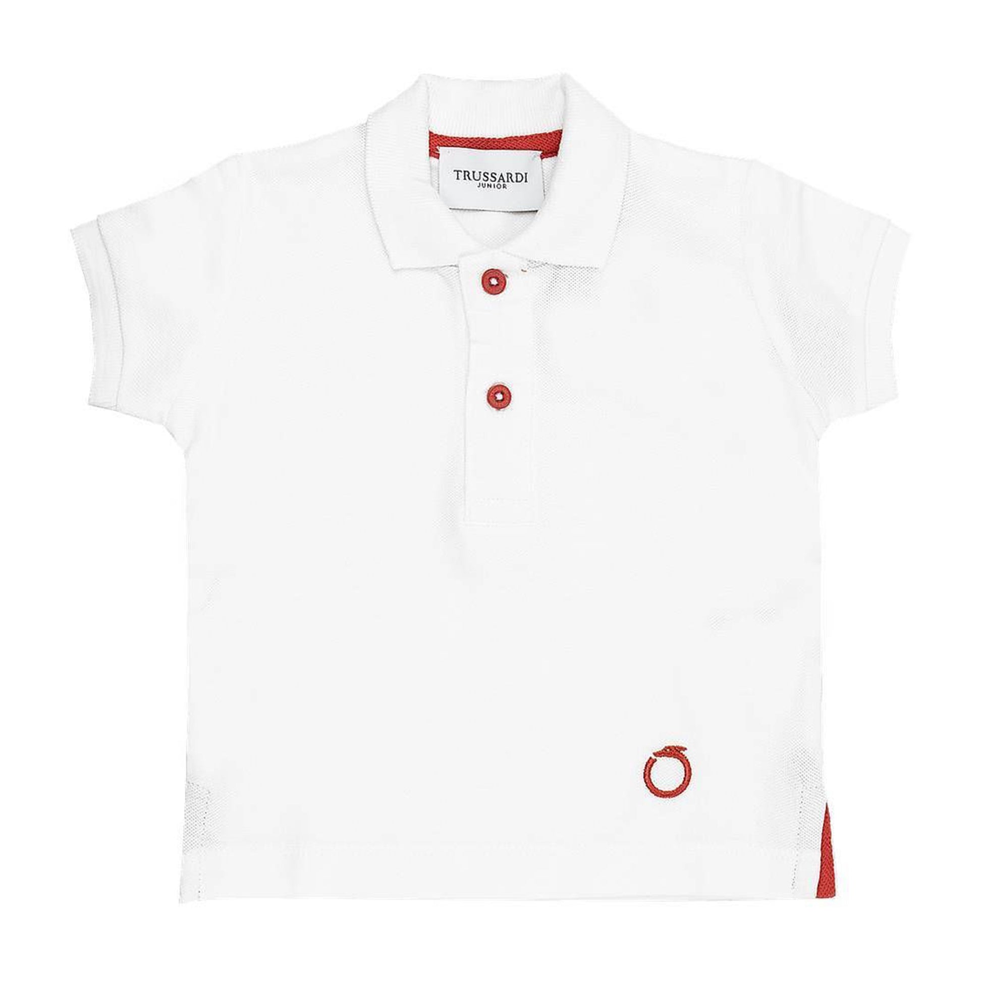 T-shirt polo bambino manica corta Trussardi - IrisBlu