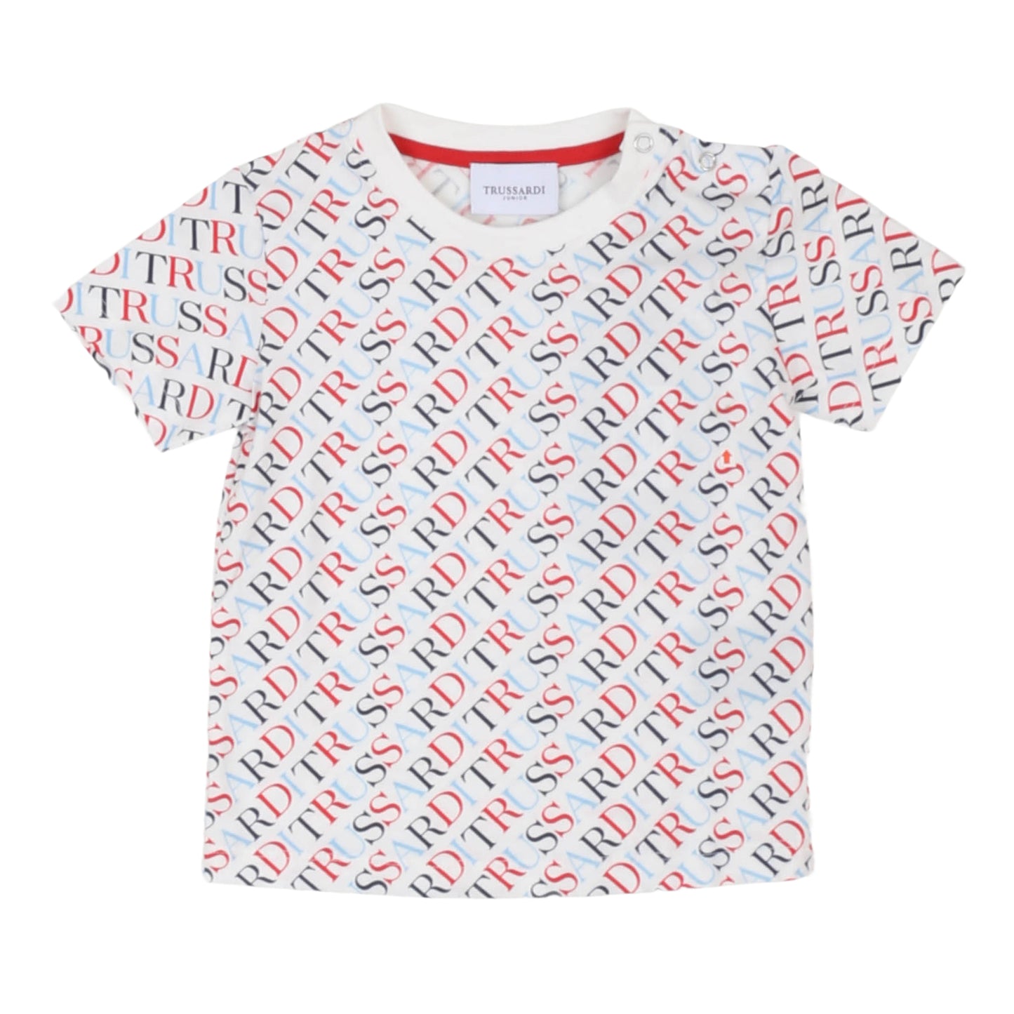 T-shirt manica corta bimbo Trussardi - IrisBlu
