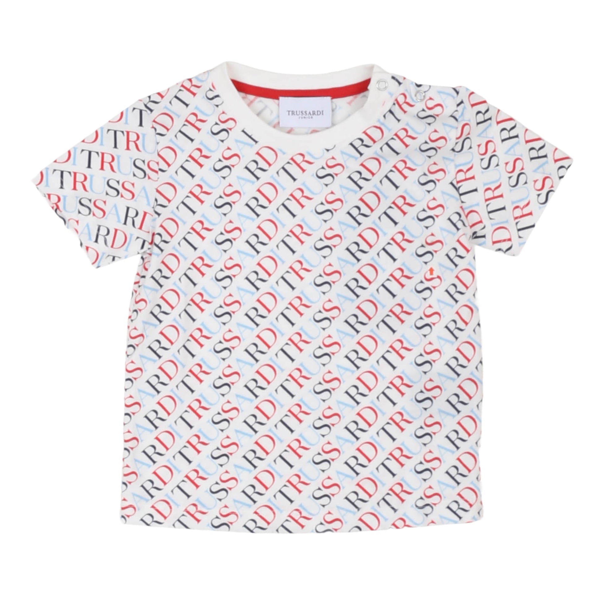T-shirt manica corta bimbo Trussardi - IrisBlu