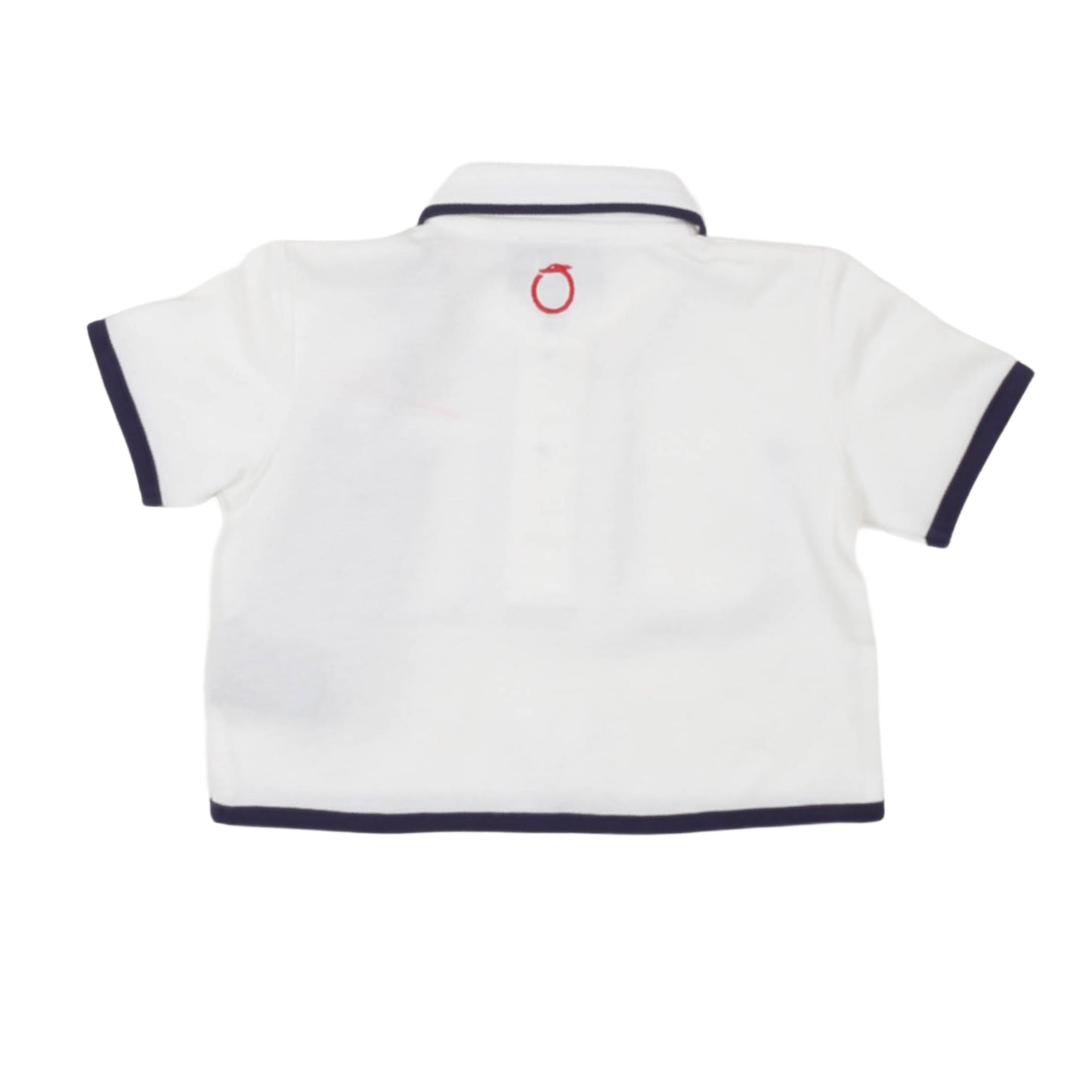 T-shirt bianca bambina a manica corta Trussardi - IrisBlu