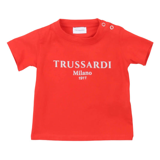 T-shirt manica corta bimbo Trussardi - IrisBlu