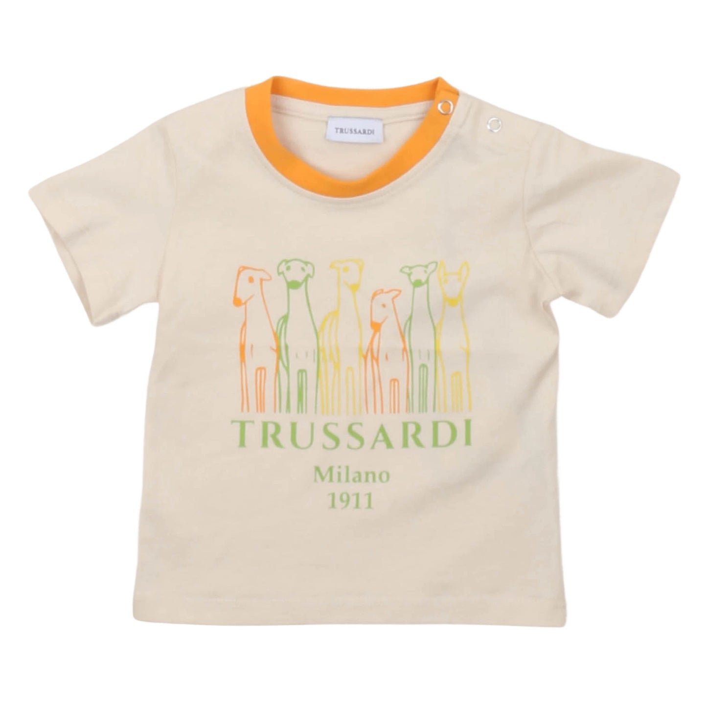 T-shirt manica corta bimbo Trussardi - IrisBlu
