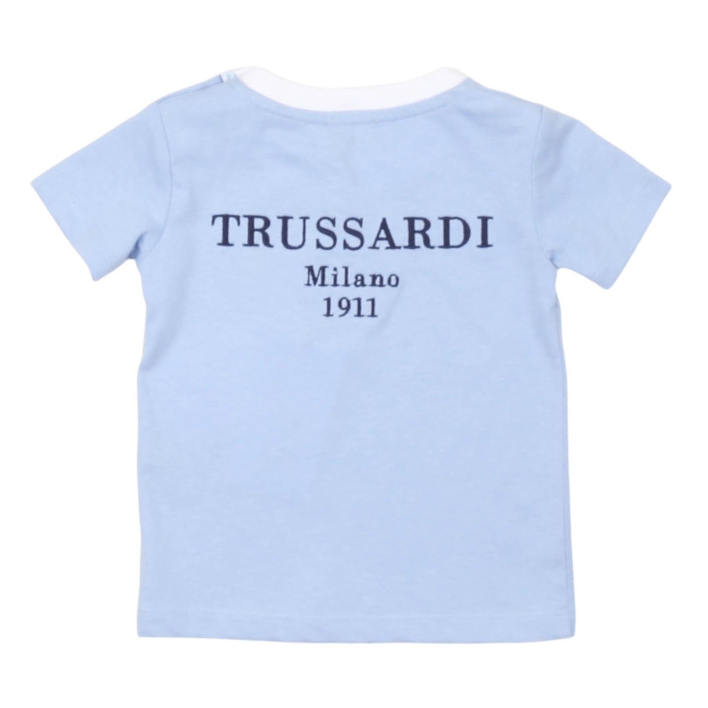 T-shirt neonato manica corta Trussardi - IrisBlu