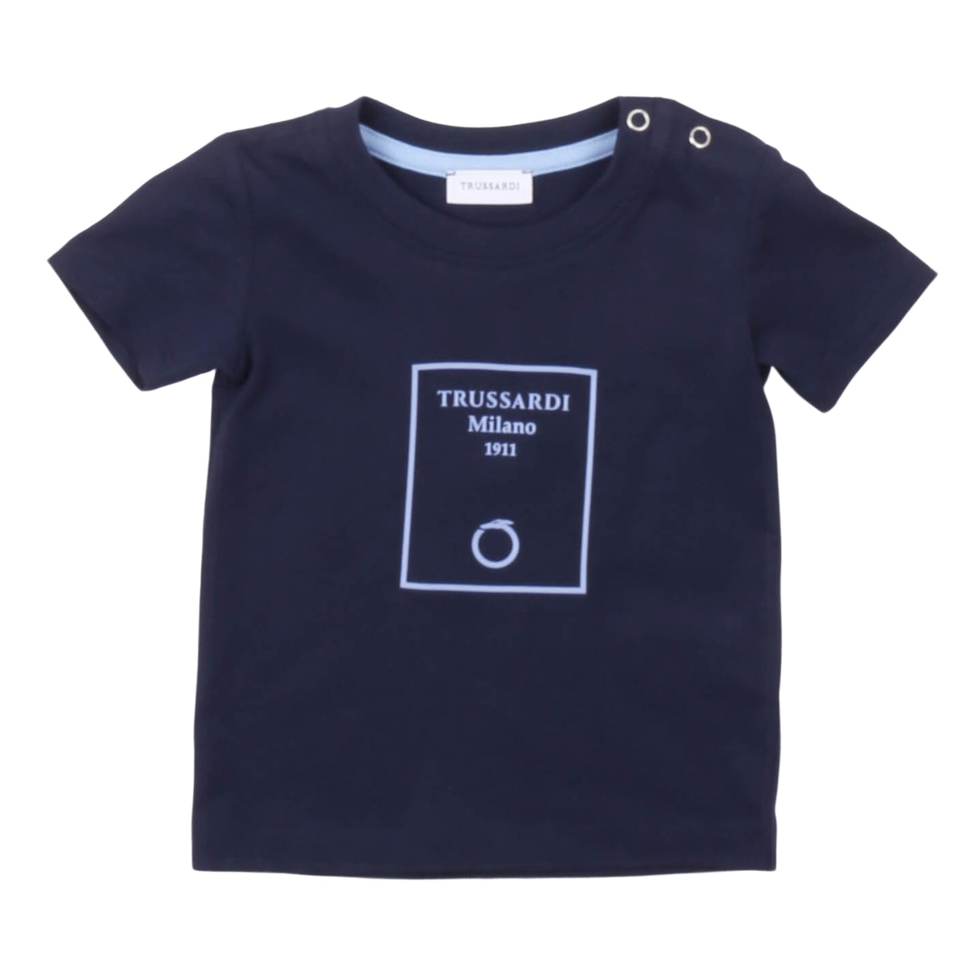 T-shirt bimbo manica corta Trussardi - IrisBlu