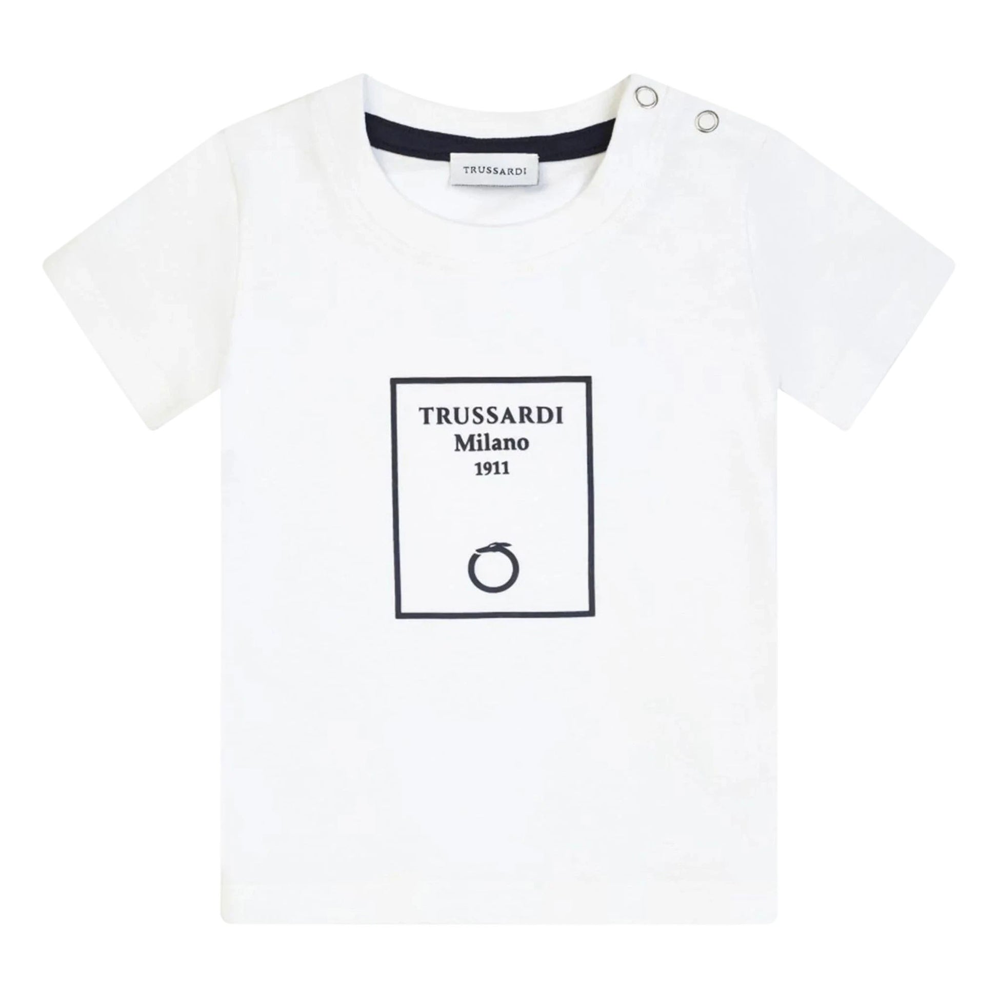 T-shirt bimbo manica corta Trussardi - IrisBlu