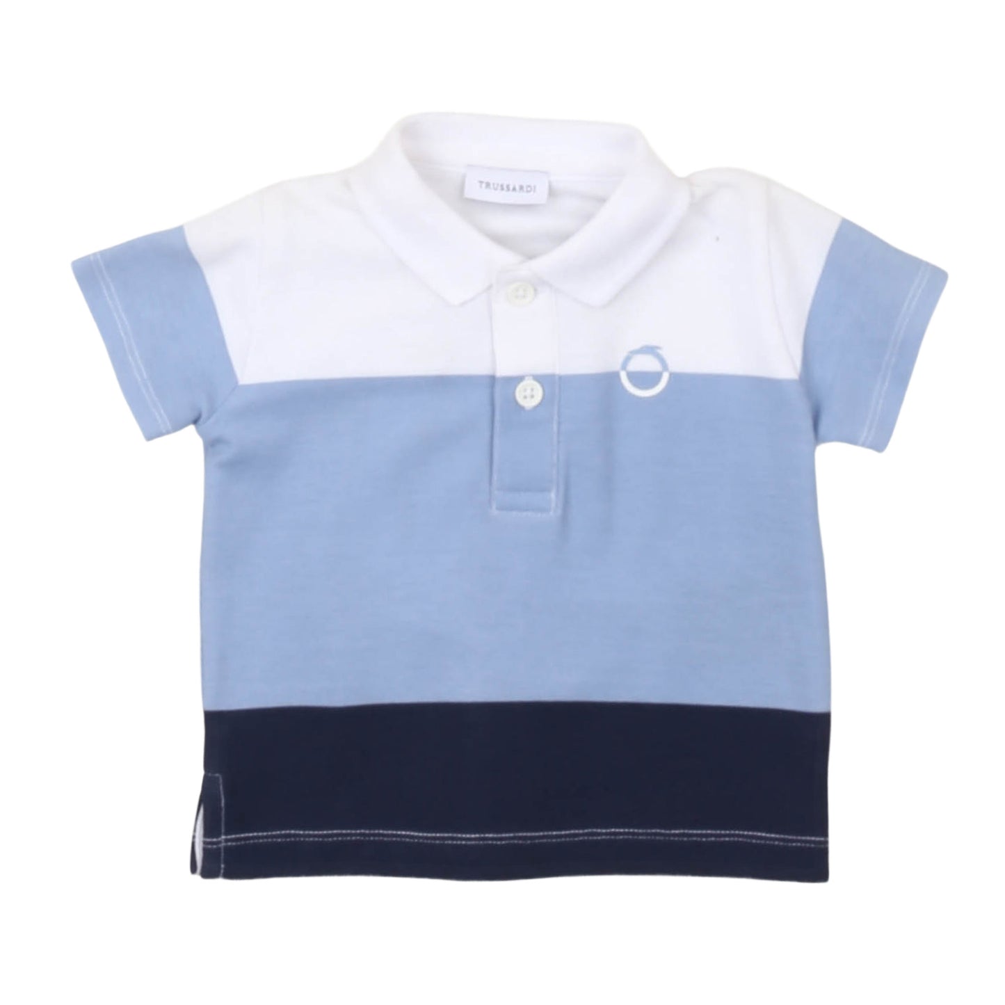 T-shirt polo bimbo manica corta Trussardi - IrisBlu