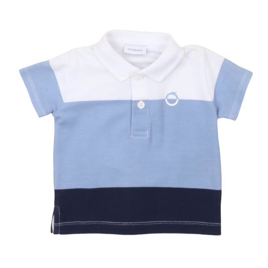 T-shirt polo bimbo manica corta Trussardi - IrisBlu