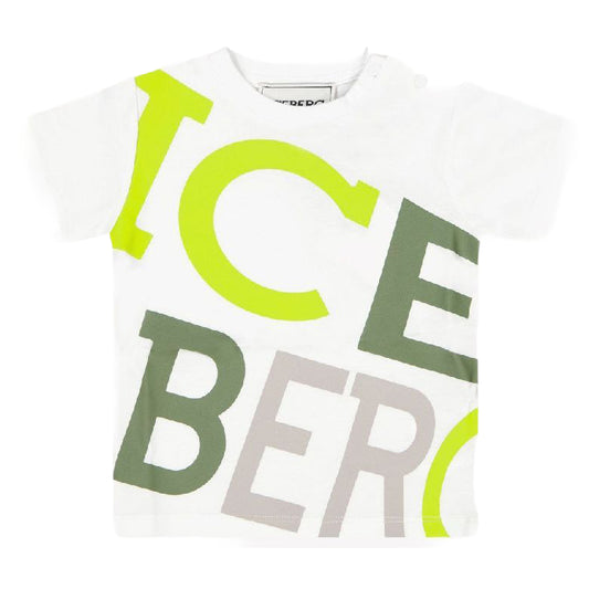 T-shirt manica corta bimbo Iceberg - IrisBlu