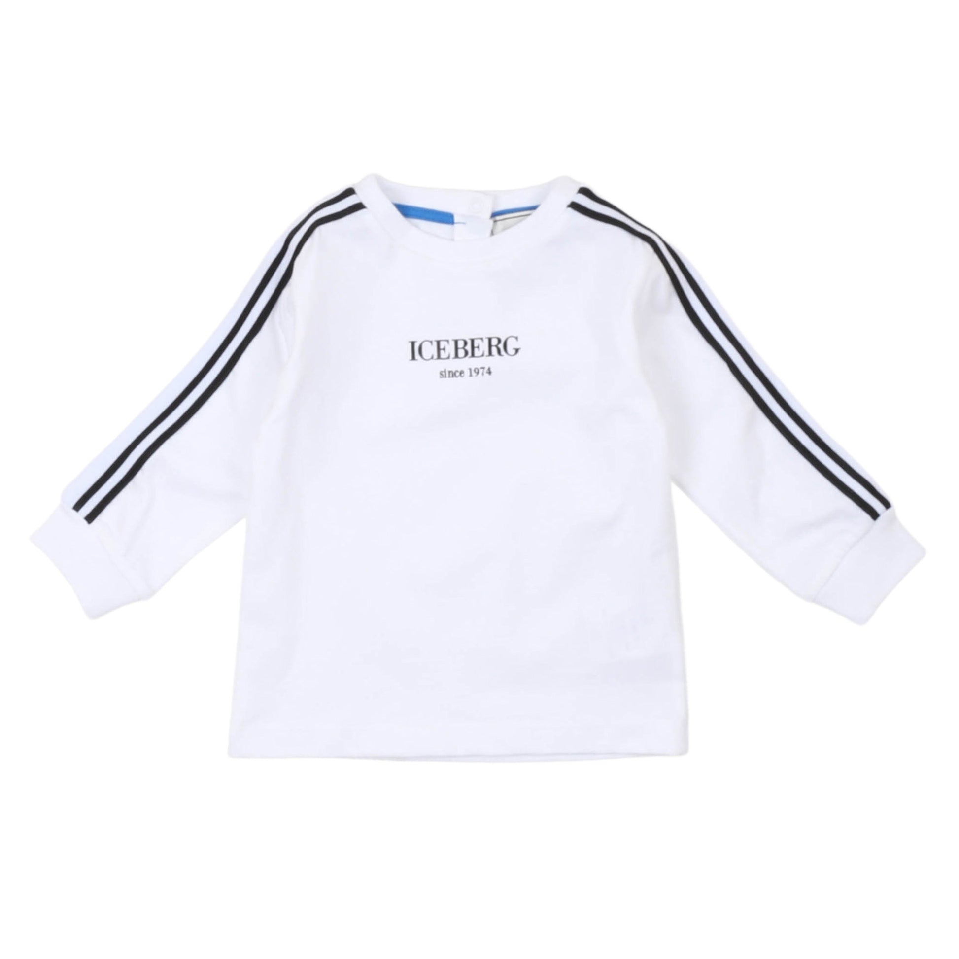T-shirt manica lunga bimbo Iceberg - IrisBlu