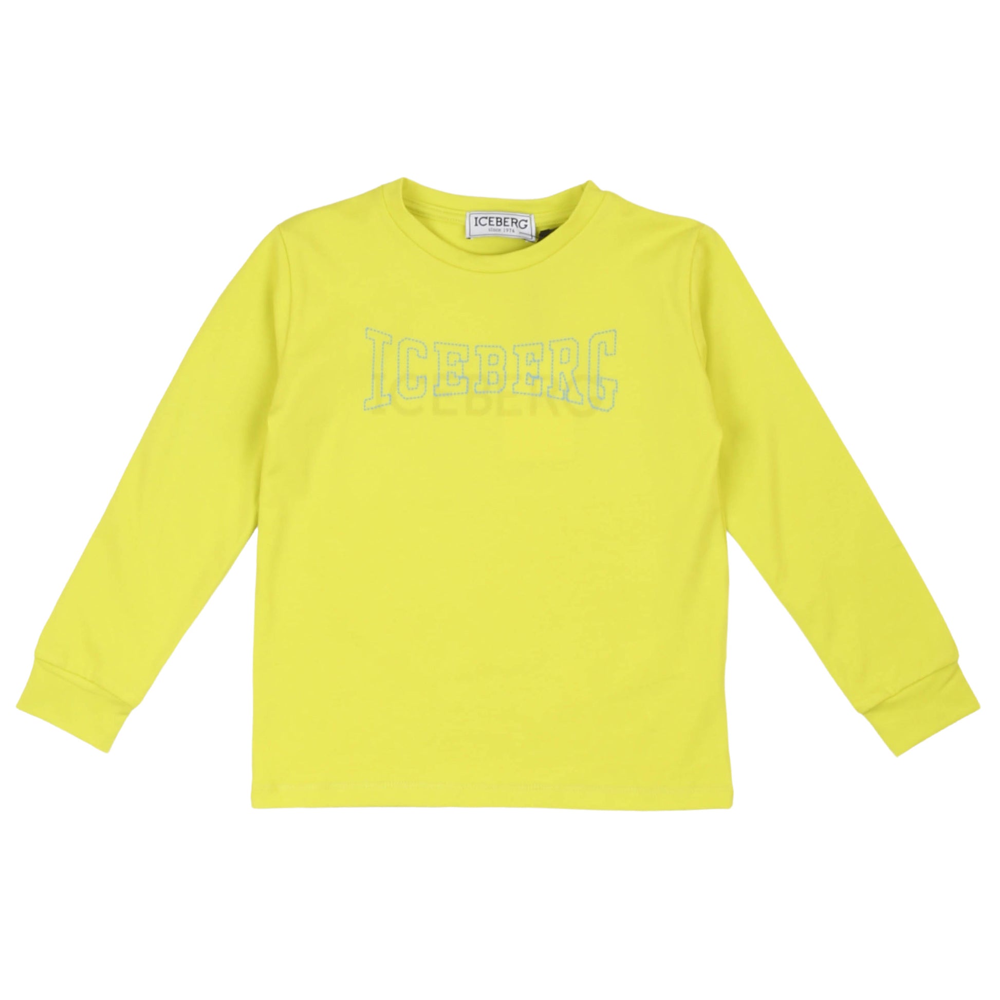 T-shirt manica lunga bimbo Iceberg - IrisBlu
