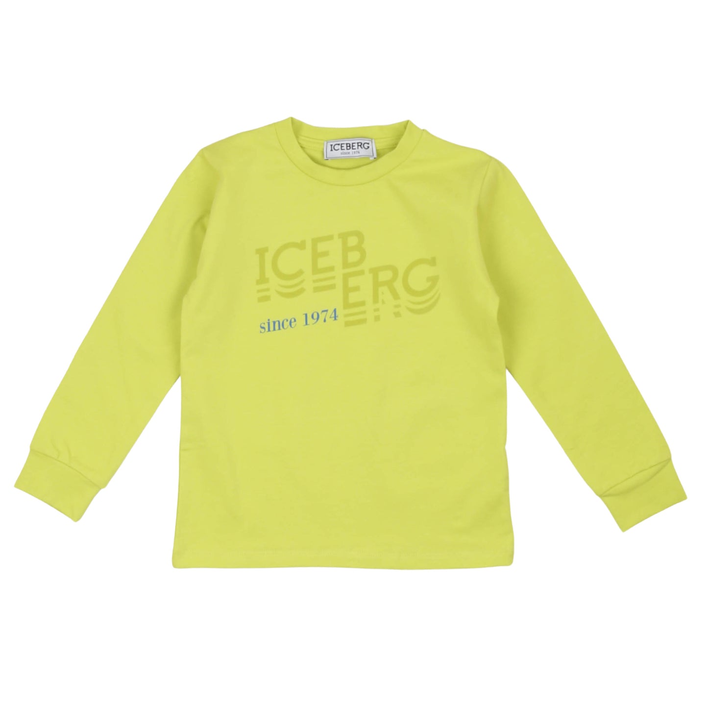 T-shirt manica lunga bimbo Iceberg - IrisBlu