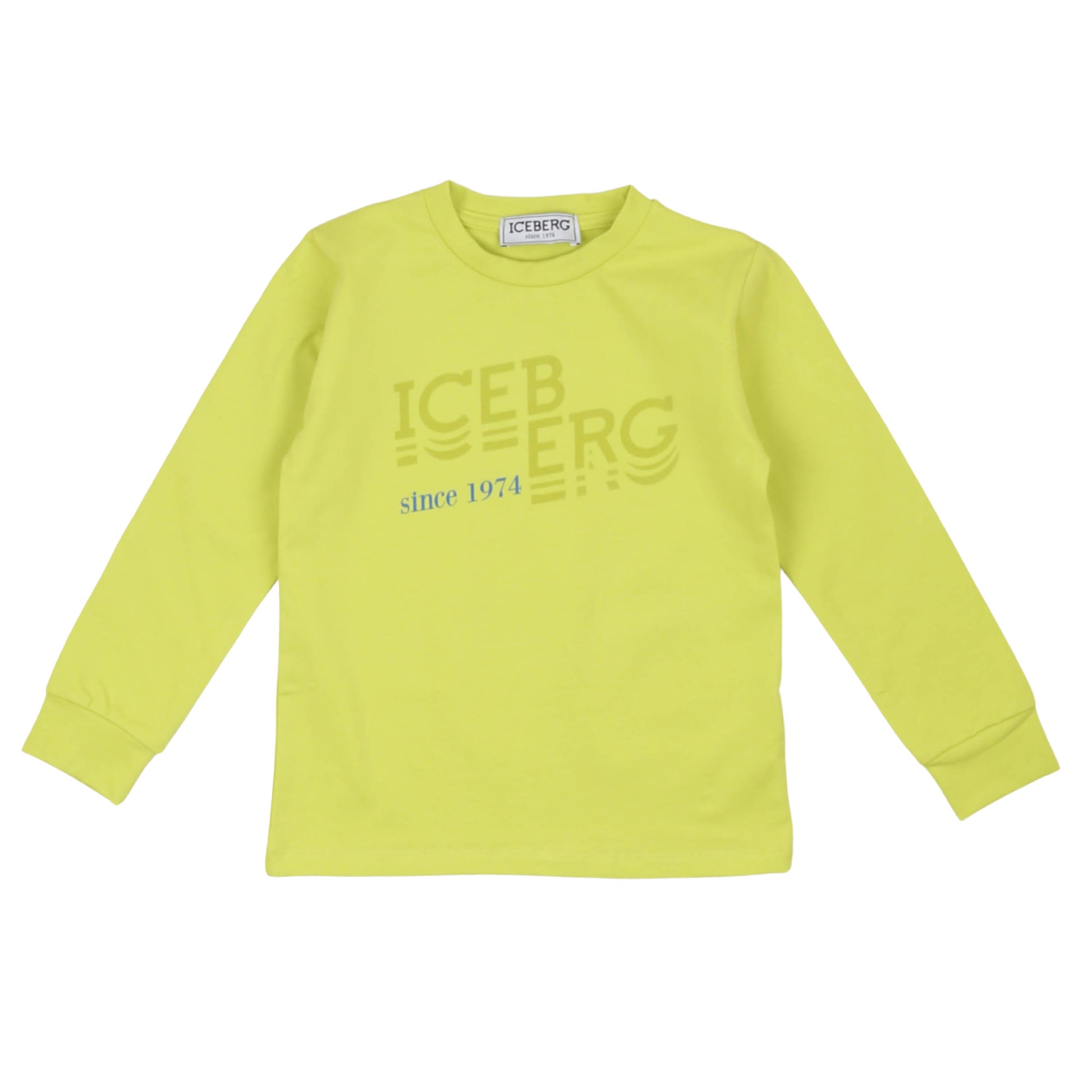 T-shirt manica lunga bimbo Iceberg - IrisBlu