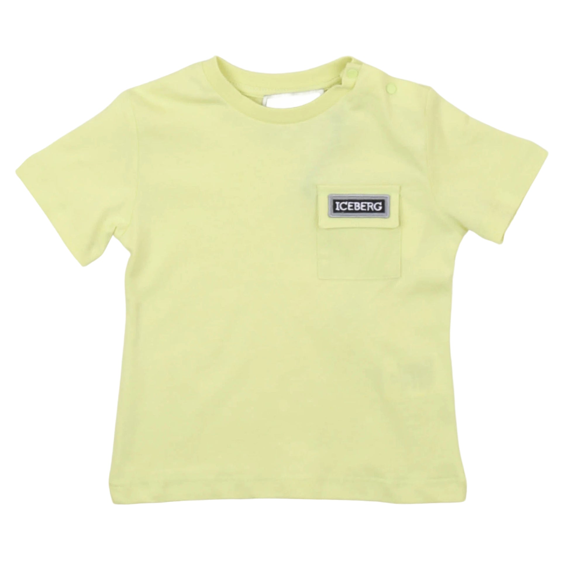 T-shirt bambino manica corta Iceberg - IrisBlu
