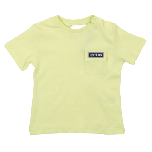 T-shirt bambino manica corta Iceberg - IrisBlu